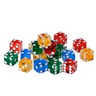 Casino Professional Craps 5 Big Red Dice Set 19mm 3 4 Inch Yahtzee Dice Games