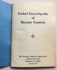 Pocket Encyclopedia Of Masonic Symbols Freemason Vtg Book Booklet 1971 Printing