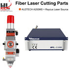 Au3tech A200ms Fiber Laser Cutting Head Raycus 1500w Laser Source Metal Cutting