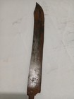 Vintage Philippine Curved Blade Knife Sword With Scabbard
