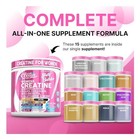 Women   s Creatine Powder W  Bcaas  Collagen  Inositol     Clean Nutra Shelf Builder
