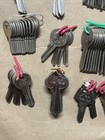 Vintage Key Blank Lot Ilco Curtis Cole House Padlock Locksmith Resale Sorted