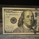 2017 A  100 Dollar Bill Star Note Circulated 444
