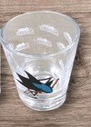 San Jose Sharks Shot Glass Clear Glass Team Logo 2 Oz New Nhl For  1  Shot Glass