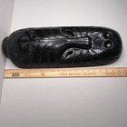 Wood Carved Mask Black Tribal Wall Decor African Style Art Sculpture
