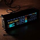 Cyberpunk Creative Decoration Clock Electronic Pseudo-fluorescence Tube Clock 