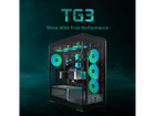 Montech Tg3 Panoramic Atx Mid-tower Pc Case  Pre-installed 360mm Argb Unibody Fa