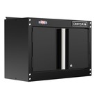 Craftsman S2000 Series 18 Inch Tall Wall Cabinet  Black