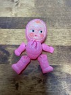 Vintage Pink Celluloid Snow Kewpie Doll Japan Figurine String Jointed Arms Rare