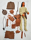 Vintage Marx Johnny West Moveable Geronimo Indian Figure W  Accessories