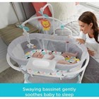 Fisher Price Soothing Motions Bassinet Windmill W  Music   Sounds  distressed Pk