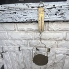 Antique Salters Brass Letter Balance Scale British Made Hanging Postal Weight