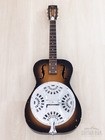 1995 Omi Dobro Dw F60 Single Cone Roundneck Resonator Maple Body W  Case