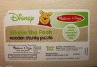 Melissa   Doug Disney Winnie The Pooh Wooden Chunky Puzzle 8 Pieces
