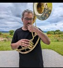 Sousaphone Tuba  16 bell Size Gold Polish Made Of Pure Brass case Box  Free Ship