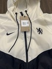 Nike Chelsea Fc Soccer Sport Windrunner Jacket Natural Fn7767-120 Men   s Size 2xl