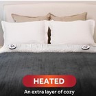 Sunbeam Royal Luxe Sherpa Night Fog Heated Blanket - King Size New Free Ship
