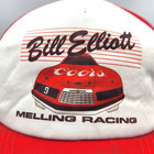 Vtg 80 s  9 Bill Elliott Coors Racing Team Mesh Snapback Trucker Hat Nascar Guc