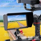 Feelworld S55 V3 6 Inch Dslr Camera Field Monitor 3d Lut Full Hd 1920x1080  Lcd