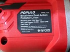 Populo 20v Cordless Dual Action Polisher Ppbl-125 Rechargeable Lightly Used