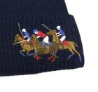 Polo Ralph Lauren Men s Rib Knit Cuffed Beanie Polo Match   3   Dark Navy Hat