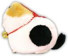Big Hige Manjyu Mi   -sama Plush Mascot Holder Keychain By Amuse From Japan