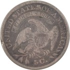 1837 Small 5c Capped Bust Half Dime F Fine Silver 5c Coin Sku i16832