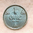 Norway   1943   1 Ore   Iron   Bu   Great Coin  