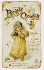 Children Bright Thoughts Calendar For 1902  R  Tuck