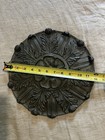 Ornate Plater Ceiling Medallion Rosette  Octagon Floral Design  Salvage