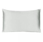 Set Of 2 Silky Satin Pillowcase Pillow Case Cushion Cover Standard 20 26