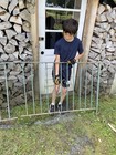 54     Complete Set Of Beautiful  Sturdy  Vintage Wrought Iron Railings
