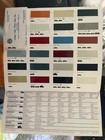 1970 Vw Volkswagen Colors Paint Brochure Station Wagon Super Beetle Karmann Ghia