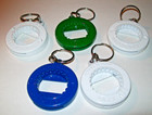 Nfl Football Logo Vintage 1980 s  Metal Bottle Opener Key Chains - Lot Of 5