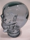 Glass Skull  Light Gray Life Size Skulls  mannequin Heads  Decor  Hat  Wig  Mask