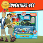 Wild Kratts Adventure Playset - 8pc Set Includes Goggles Creature Pod 4 Power
