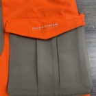 Field   Stream Hunting Vest  Brown Blaze Orange Game Pouch Upland Bird M xl