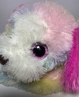 Ty Classic Yodeler Plush Dog Tie Dye Rainbow  Puppy Floppy 21    Stuffed Animal