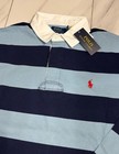 Polo Ralph Lauren Men s Classic Fit Rugby Long Sleeve Polo Shirt Blue New