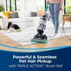 Swivel Upright Vacuum Cleaner Full Size Lightweight Bagless Large Capacity Bin