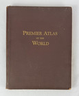 1926 Premier Atlas Of The World Rand Mcnally Large Antique Maps Census Data