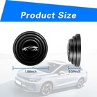 8 Pcs Car Door Shock Absorber Pads  Thickened Silicone Self-adhesive  Anti-colli