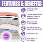 Pooph Laundry Additive  32oz Bottle  16 Loads  - Dismantles Odors