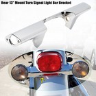 Chrome 13  Rear Mount Turn Signal Light Bar Bracket For Harley Heritage Softail