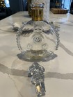 Louis Xiii Baccarat Crystal Bottle W  Fleur De Lis Crystal Stopper