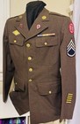 Pre Wwii M1939 Spec 8-31d Service Coat  124th Inf Regt Fla Ng     31st  dixie  Div