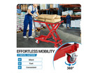 Garvee 500 Lb Hydraulic Lift Table Cart  Single Scissor Platform 