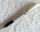 Good Stainless Steel Parker Sonnet Series Fine  f  Nib Rollerball Pen Black Ink