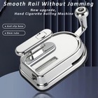 8 0mm Manual Cigarettes Rolling Machine Tobacco Maker Upgraded Roller Injector