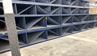Steelking Pallet Racking Upright 30  Deep  41 Ft Tall  Teardrop  3  X 3  Post